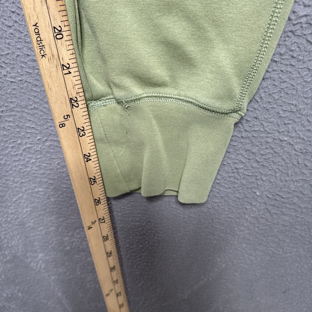 Nike Tech Fleece Jogger Pants Womens Sz Medium Green Athletic Pockets Athleisure - Picture 5 of 11